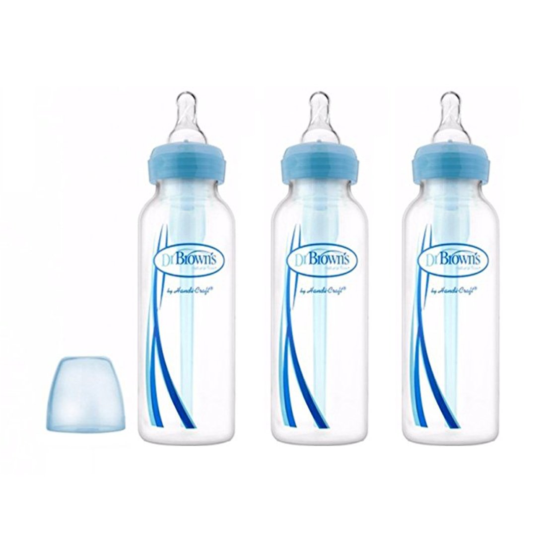 Dr. Brown's Natural Flow® Anti-Colic Options+™ Narrow Baby Bottle, with  Level 1 Slow Flow Nipple