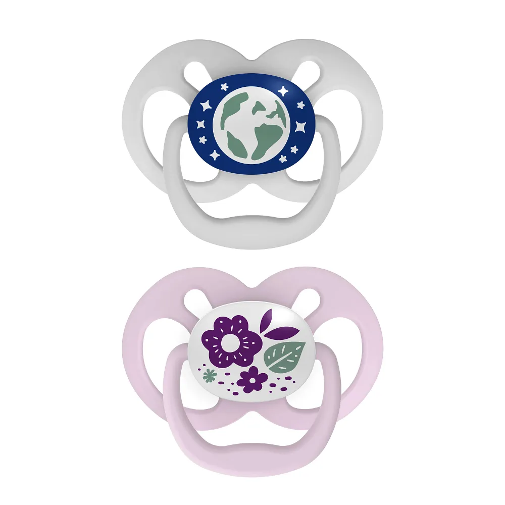 PA22003-INTL_R1_Product_F_Advantage_Soother_Stage_2_Purple_Nature_Glow-in-the-Dark_2-pack